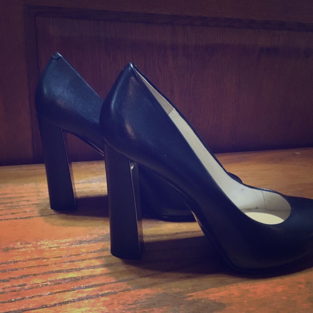 Nine West Desired heel, black, Size 8